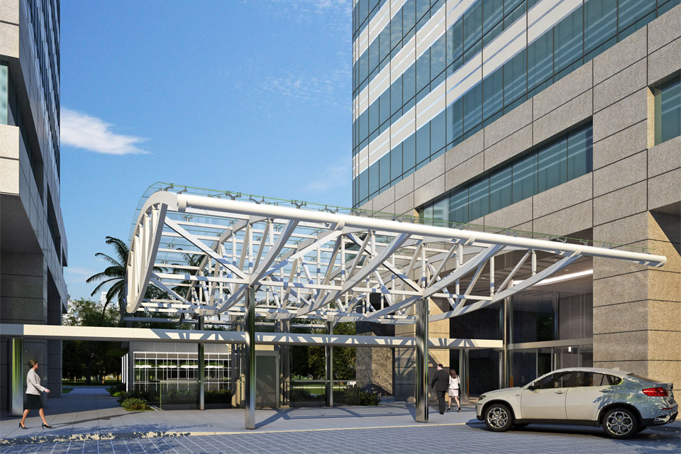 Visitor access to the 1st Basement Floor